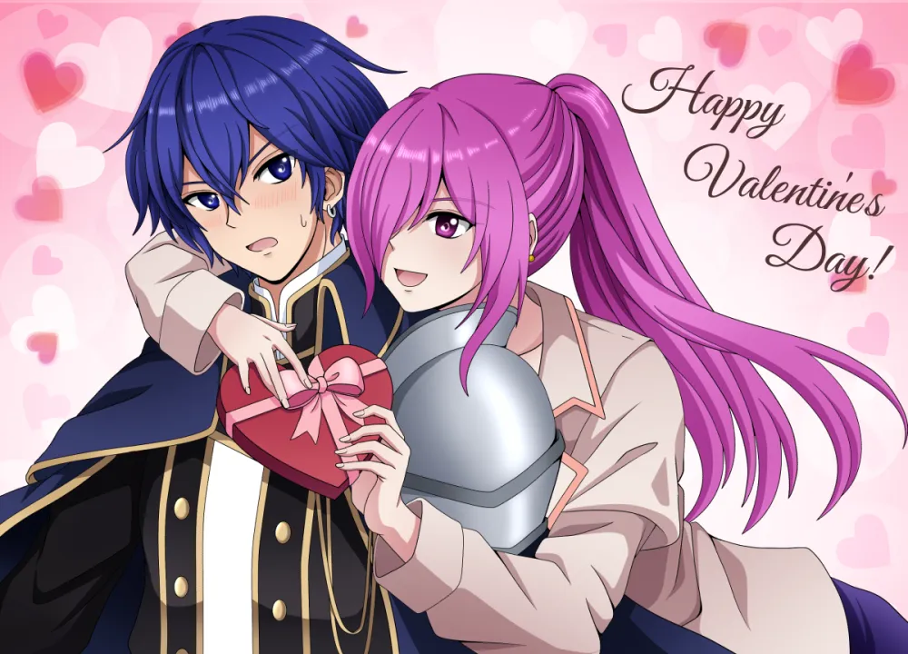 久々のバレンタイン絵